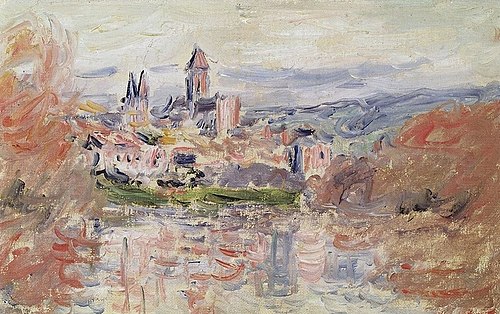Vétheuil Village, 1881, Claude Monet