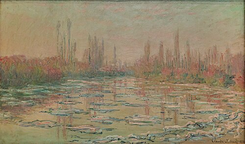 Les Glaçons, 1880, Claude Monet