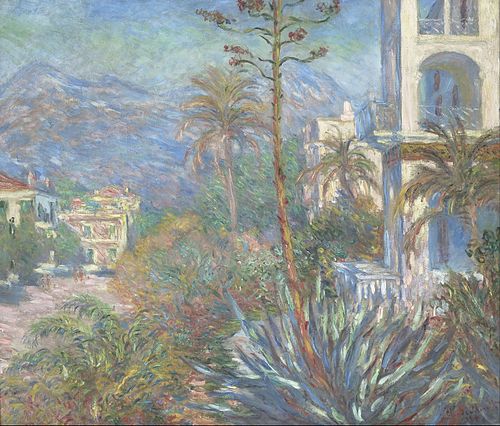 Les Villas à Bordighera, 1884, Claude Monet
