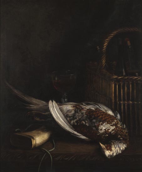 Still Life with Pheasant, 1861, Claude Monet