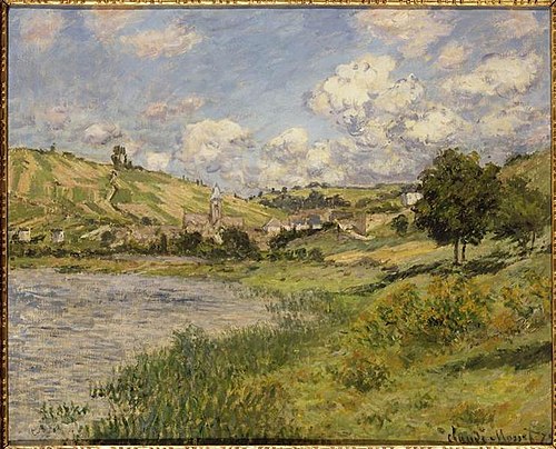 Paysage. Vétheuil, 1879, Claude Monet