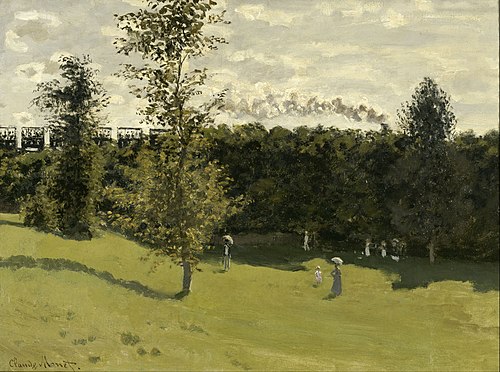Train dans la campagne, 1870, Claude Monet