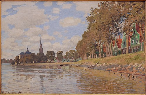 Zaandam, 1871, Claude Monet