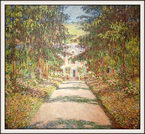 La Grande Allée à Giverny, 1900, Claude Monet
