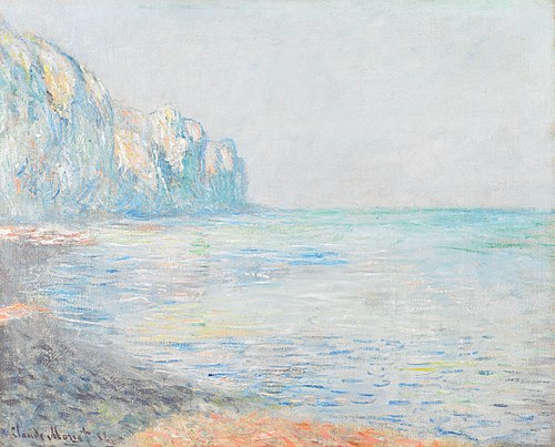 Foggy Morning at Pourville, 1882, Claude Monet