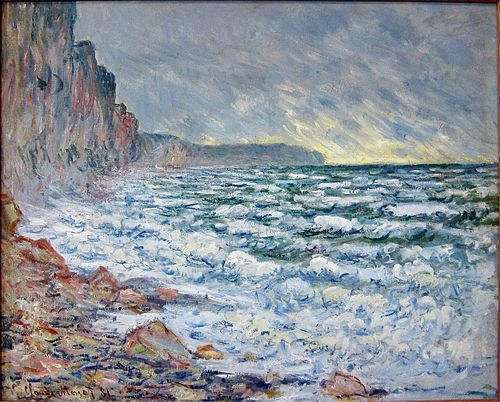 Fécamp, bord de mer, 1881, Claude Monet