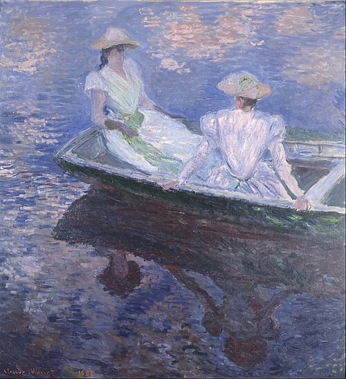 Sur le bateau, 1887, Claude Monet