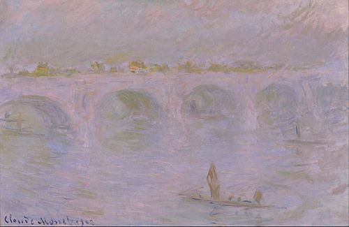 Waterloo Bridge in London, 1902, Claude Monet