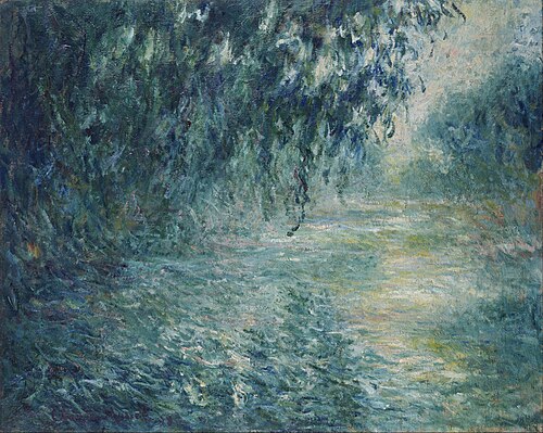 Matinée sur la Seine, temps de pluie, 1898, Claude Monet