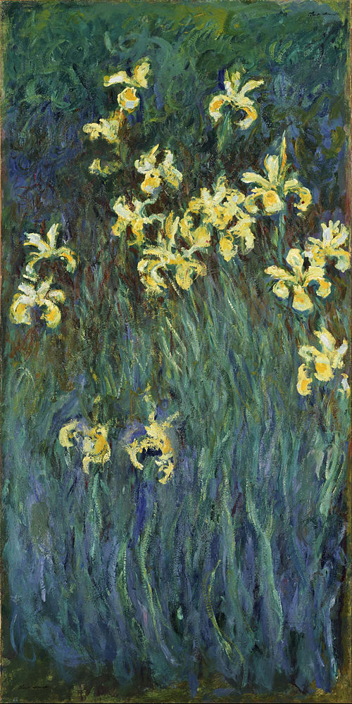 Yellow Irises, 1914, Claude Monet