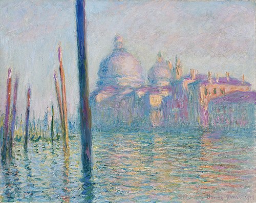 The Grand Canal, 1908, Claude Monet