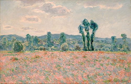 Champ de coquelicots, 1890, Claude Monet