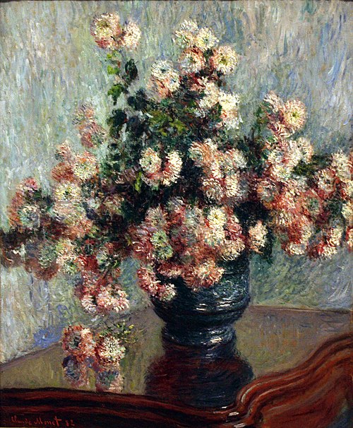 Chrysanthemums, 1882, Claude Monet