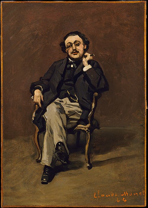 Dr. Leclenché, 1864, Claude Monet