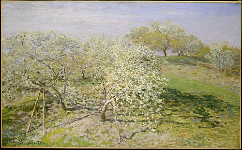 Le Printemps, 1873, Claude Monet