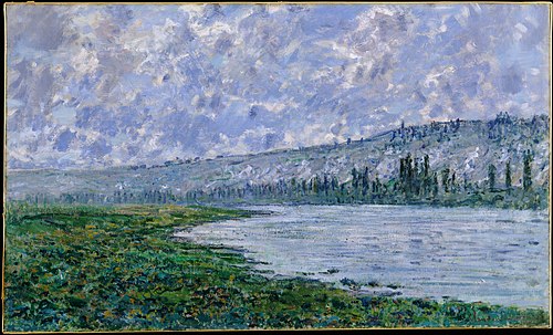 La Seine à Vétheuil, 1880, Claude Monet
