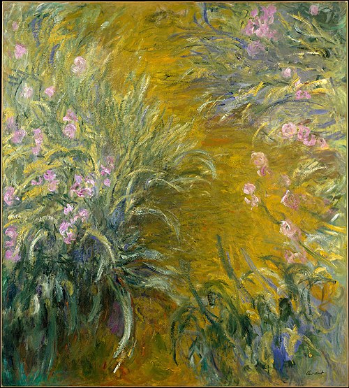The Path through the Irises, 1914, Claude Monet