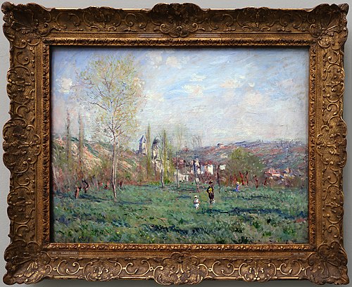 Printemps à Vétheuil, 1880, Claude Monet