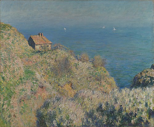 La maison du pêcheur, Varengeville, 1882, Claude Monet