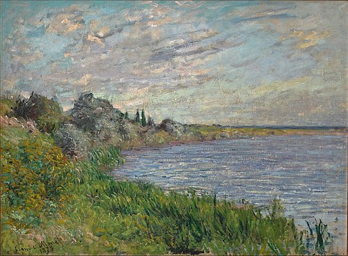 La Seine près de Vétheuil, 1878, Claude Monet
