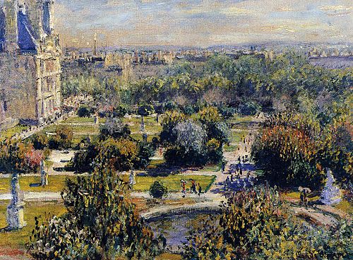 Les Tuileries, 1876, Claude Monet