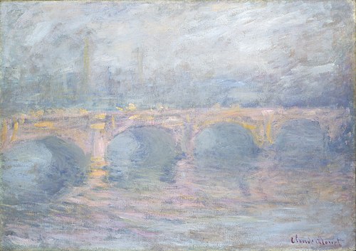 Waterloo Bridge, effet rose, 1904, Claude Monet