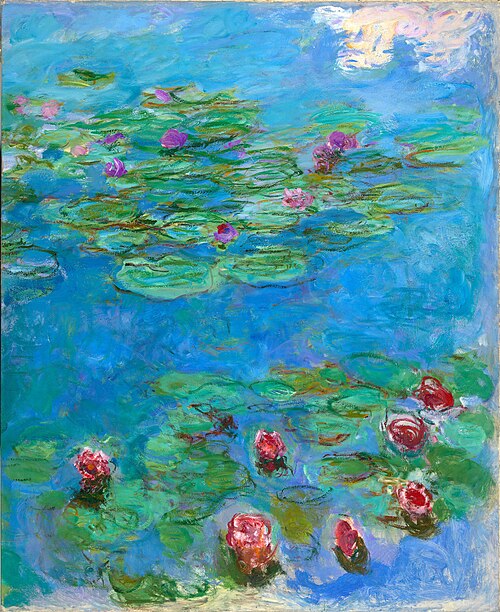 Water Lilies, 1914, Claude Monet