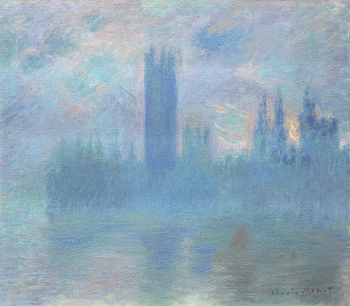 Le Parlement de Londres, 1900, Claude Monet