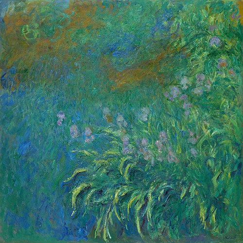 Irises, 1920, Claude Monet