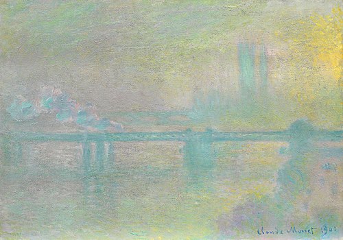 Charing Cross Bridge, London, 1901, Claude Monet