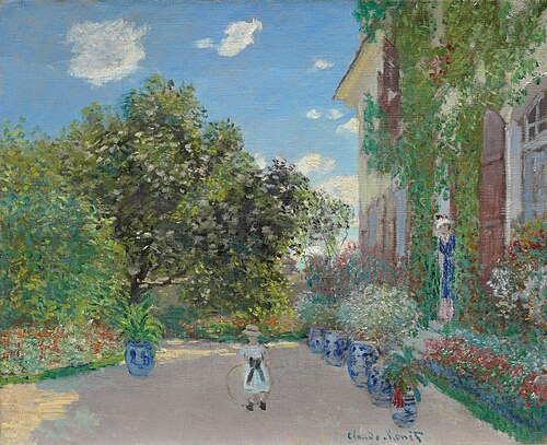 Maison de l'artiste à Argenteuil, 1873, Claude Monet
