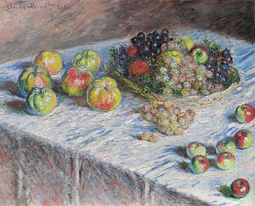 Apples and Grapes, 1880, Claude Monet