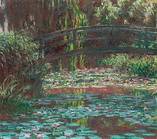 Water Lily Pond, 1900, Claude Monet
