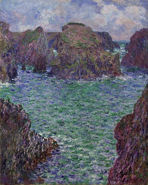 Port-Goulphar, Belle-Île, 1887, Claude Monet