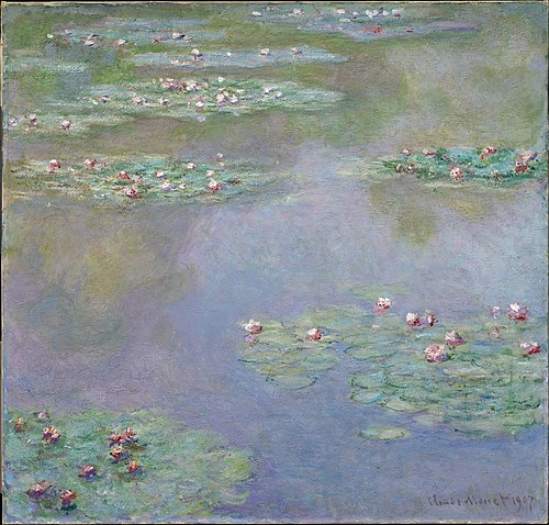 Water Lilies, 1907, Claude Monet