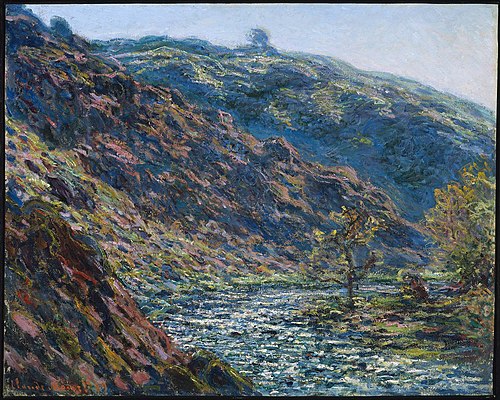 Valley of the Petite Creuse, 1889, Claude Monet