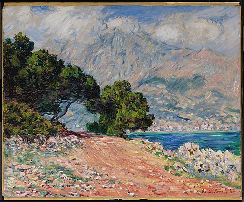 Cap Martin, near Menton, 1884, Claude Monet