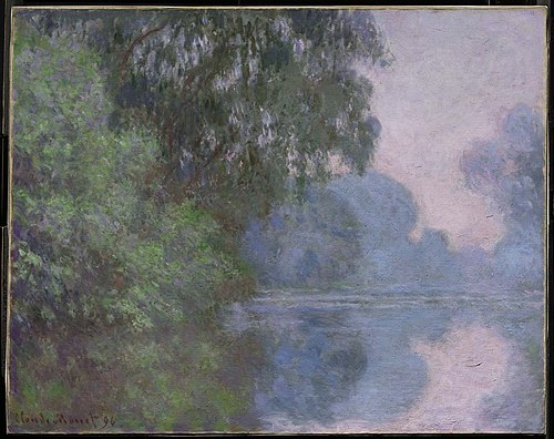 Morning on the Seine, near Giverny, 1896, Claude Monet
