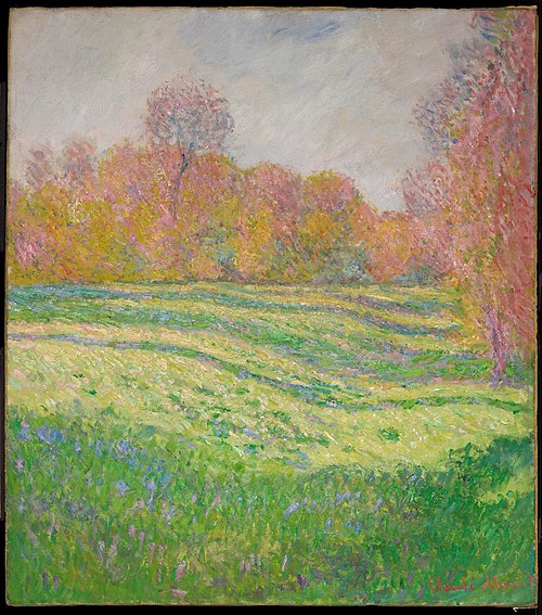 Meadow at Giverny, 1886, Claude Monet