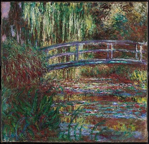 The Water Lily Pond, 1900, Claude Monet