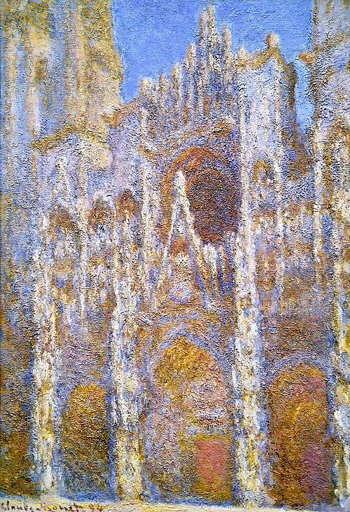 Rouen Cathedral, Façade, 1893, Claude Monet