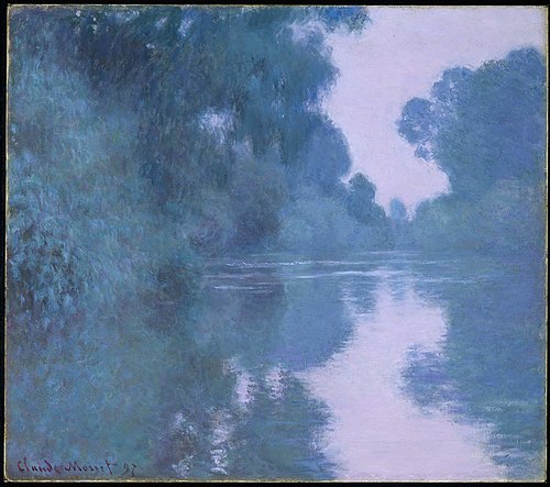 Morning on the Seine, near Giverny, 1897, Claude Monet