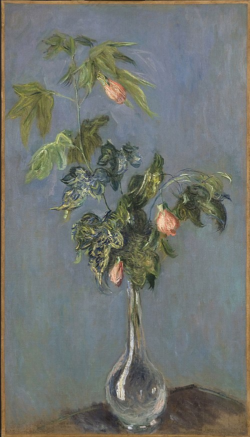 Flowers in a Vase, 1888, Claude Monet