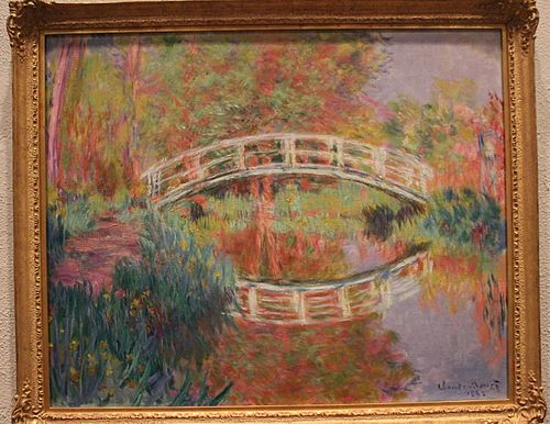 Le Pont japonais, Giverny, 1895, Claude Monet