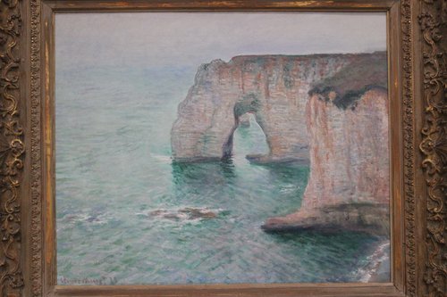 La Manneporte, Étretat, 1885, Claude Monet