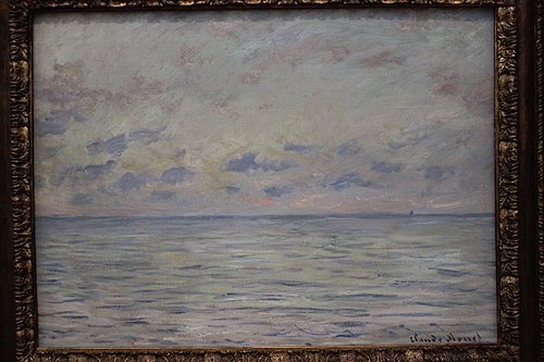 Marine près d'Étretat, 1882, Claude Monet