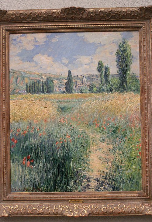 Sentier sur l'île de Saint Martin, Vétheuil, 1881, Claude Monet