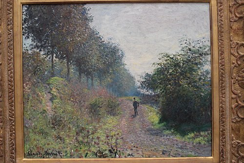 The Sheltered Path, 1873, Claude Monet