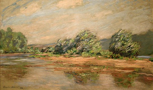 La Seine à Port-Villez, 1890, Claude Monet