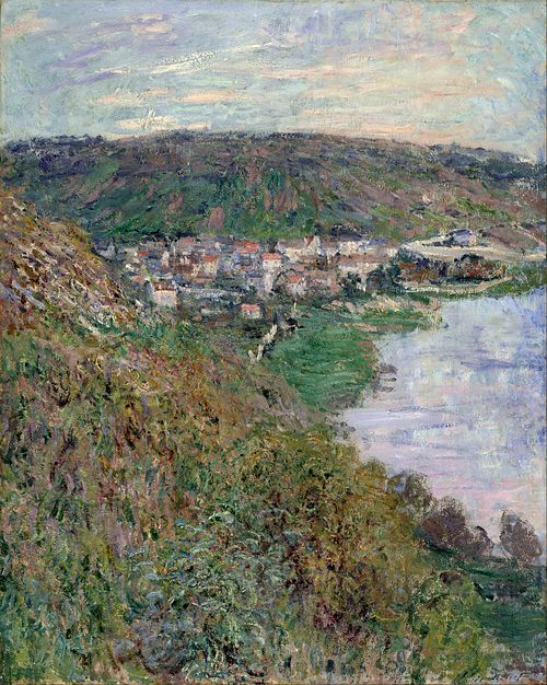 Vue de Vétheuil, 1880, Claude Monet